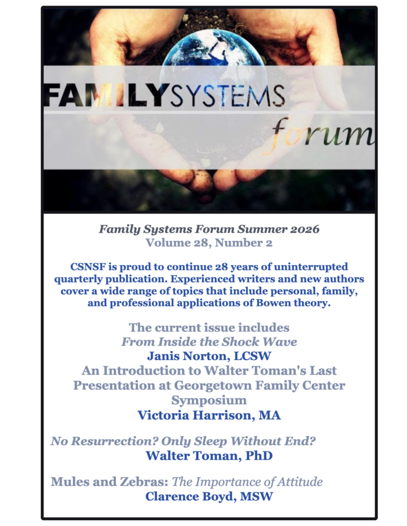 Family Systems Forum